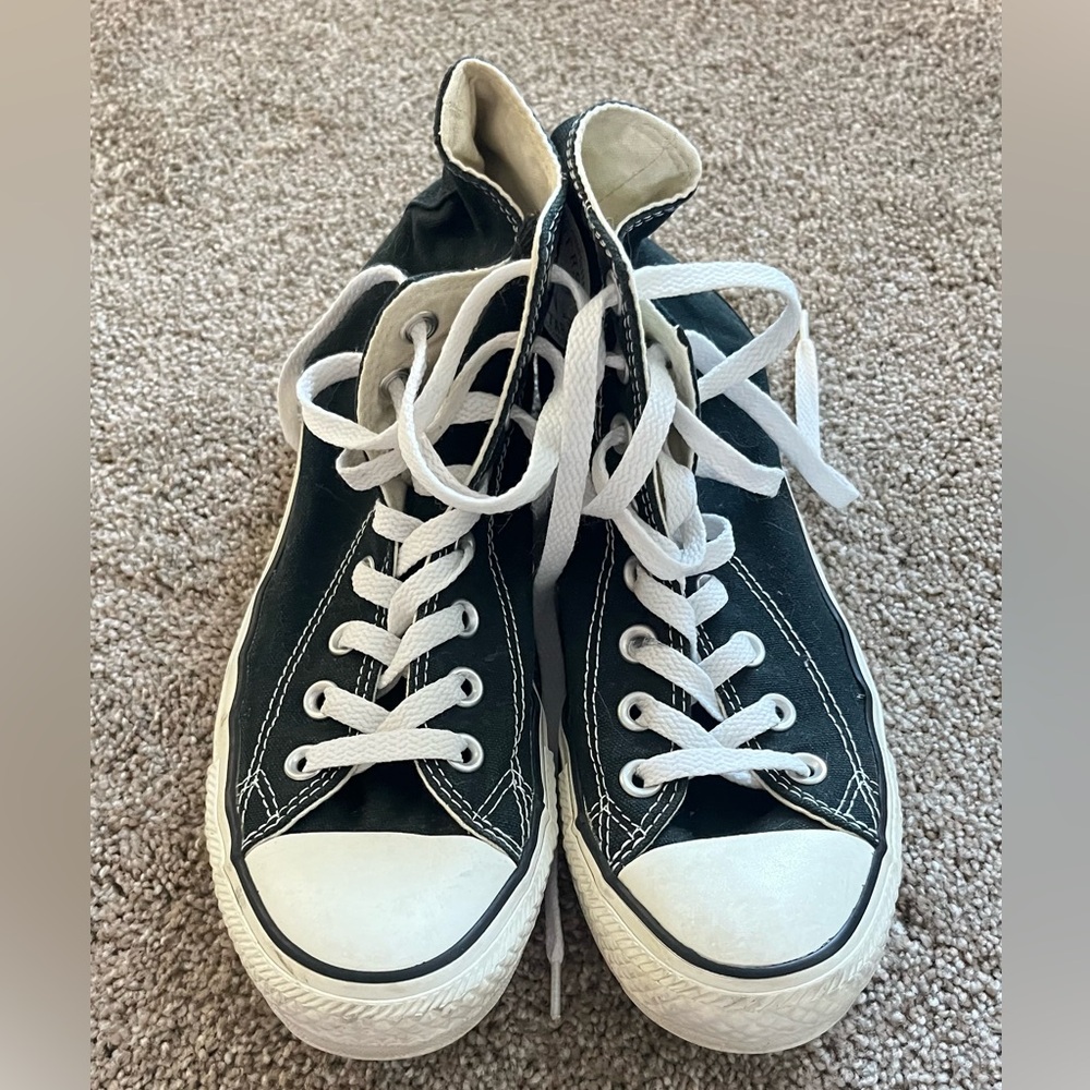 Converse Chuck Taylor unisex All Star High Top Black Women 8.5 Mens 6.5